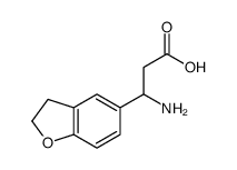 3-AMINO-3-(2,3-DIHYDRO-BENZOFURAN-5-YL)-PROPIONIC ACID structure