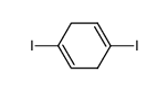 1,4-diiodo-1,4-cyclohexadiene Structure