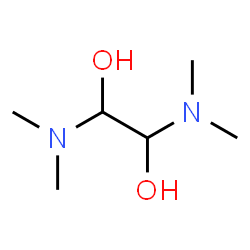 1,2-Ethanediol,1,2-bis(dimethylamino)-(9CI) Structure