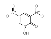 1-hydroxy-3,5-dinitro-pyridin-2-one picture