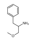 1-Methoxy-3-phenylpropan-2-amine structure