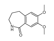 7,8-dimethoxy-2,3,4,5-tetrahydro-1H-benzo[c]azepin-1-one Structure