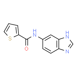 N-(3H-benzimidazol-5-yl)thiophene-2-carboxamide Structure