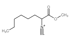 2-ISOCYANOOCTANOIC ACID METHYL ESTER Structure