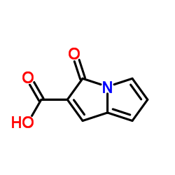 3-氧-3氢-吡咯嗪-2-甲酸结构式