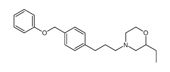2-ethyl-4-[3-[4-(phenoxymethyl)phenyl]propyl]morpholine Structure