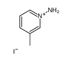 3-methylpyridin-1-ium-1-amine,iodide结构式