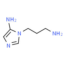 1H-Imidazole-1-propanamine,5-amino-(9CI)结构式