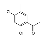 1-(2,4-dichloro-5-methylphenyl)ethanone Structure