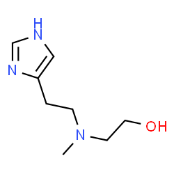 Ethanol, 2-[[2-(1H-imidazol-4-yl)ethyl]methylamino]- (9CI) Structure