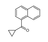 环丙基(萘-1-基)甲酮结构式