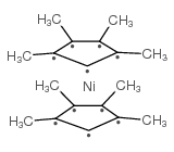 Bis(tetramethylcyclopentadienyl)nickel(II) Structure