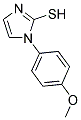 1-(4-METHOXYPHENYL)-1H-IMIDAZOLE-2-THIOL结构式