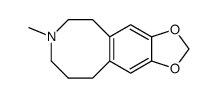 1,3-Dioxolo[4,5-i][3]benzazocine,5,6,7,8,9,10-hexahydro-7-methyl-(8CI) structure