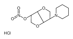 L-Iditol, 1,4:3,6-dianhydro-2-deoxy-2-(1-piperidinyl)-, 5-nitrate, mon ohydrochloride picture