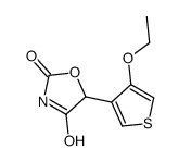 5-(4-ethoxythiophen-3-yl)-1,3-oxazolidine-2,4-dione结构式