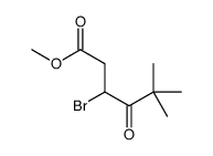 methyl 3-bromo-5,5-dimethyl-4-oxohexanoate Structure