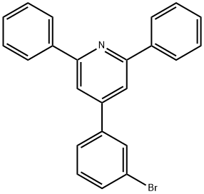 4-(3-bromophenyl)-2,6-diphenylpyridine structure