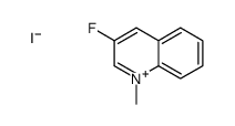 3-fluoro-1-methylquinolin-1-ium,iodide结构式