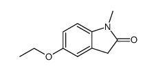 5-ethoxy-1-methyl-indolin-2-one Structure