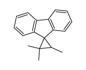 2,2,3-trimethylspiro(cyclopropane-1,9'-(9H)fluorene) Structure