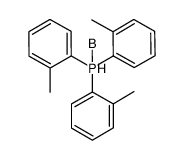 tris(2-tolyl)phosphane-borane(1:1)结构式