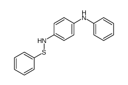 1-N-phenyl-4-N-phenylsulfanylbenzene-1,4-diamine Structure