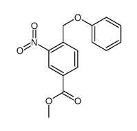 methyl 3-nitro-4-(phenoxymethyl)benzoate结构式