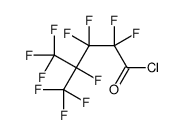 2,2,3,3,4,5,5,5-octafluoro-4-(trifluoromethyl)pentanoyl chloride结构式