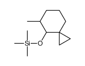 trimethyl-(7-methylspiro[2.5]octan-8-yl)oxysilane结构式