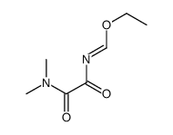 ethyl N-[2-(dimethylamino)-2-oxoacetyl]methanimidate Structure