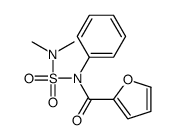 N-(dimethylsulfamoyl)-N-phenylfuran-2-carboxamide Structure