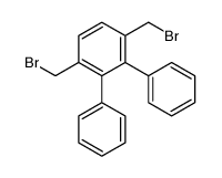 1,4-bis(bromomethyl)-2,3-diphenylbenzene结构式