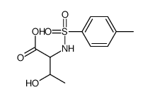 3-HYDROXY-2-(TOLUENE-4-SULFONYLAMINO)-BUTYRIC ACID结构式