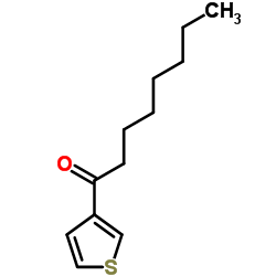 1-(3-Thienyl)-1-octanone Structure