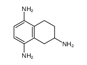 5,6,7,8-tetrahydronaphthalene-1,4,6-triamine Structure