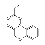 (3-oxo-1,4-benzoxazin-4-yl) propanoate结构式