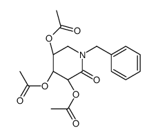 [(3R,4S,5R)-4,5-diacetyloxy-1-benzyl-6-oxopiperidin-3-yl] acetate Structure