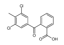 2-(3,5-dichloro-4-methylbenzoyl)benzoic acid结构式