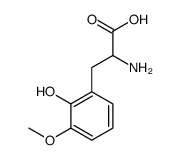 2-amino-3-(2-hydroxy-3-methoxyphenyl)propanoic acid Structure