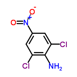 2,6-Dichloro-4-nitroaniline structure