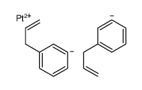platinum(2+),prop-2-enylbenzene结构式