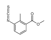 Methyl 3-isothiocyanato-2-methylbenzoate结构式