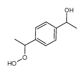 1-(4-(1-hydroperoxyethyl)phenyl)ethanol Structure