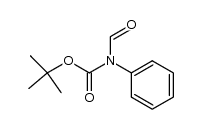 tert-butyl formyl(phenyl)carbamate结构式