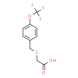 (4-Trifluoromethoxy-benzylsulfanyl)-acetic acid picture