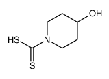 4-hydroxypiperidine-1-carbodithioic acid Structure