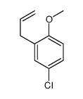 3-(3-CHLORO-6-METHOXYPHENYL)-1-PROPENE结构式