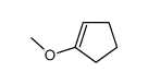 1-Methoxy-1-cyclopentene Structure