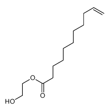 2-hydroxyethyl undec-10-enoate Structure